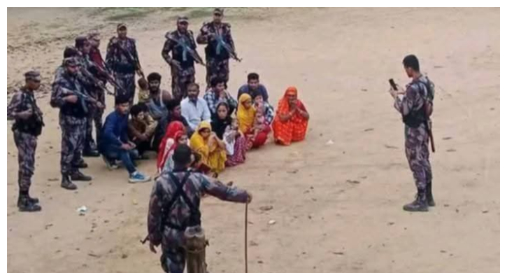 মাটিরাঙ্গা সীমান্তে ১৯ জনকে ‌‘পুশ ইন’ করল বিএসএফ